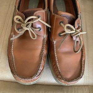 Speery top sider leather boat shoes